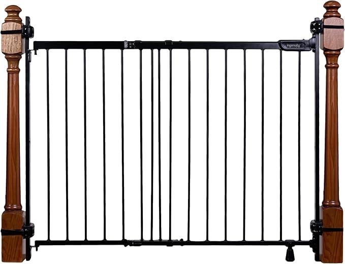 SUMMER INFANT Metal Banister & Stair Safety Baby Gate, 31'-46' Wide, 32.5'
