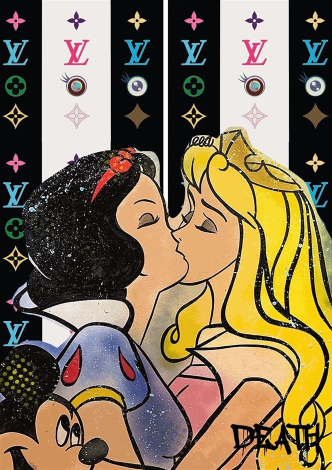 Death NYC Ltd Ed. Signed Graffiti Pop Art Print