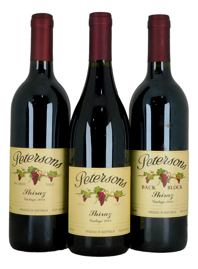 Peterson Mixed Shiraz Pack (3x 750mL), SA