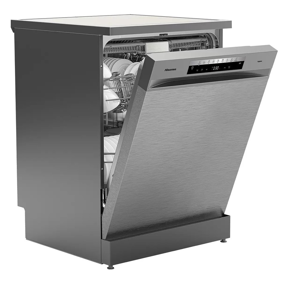 HISENSE Freestanding Dishwasher 60cm HSGP15FB. NB: Used