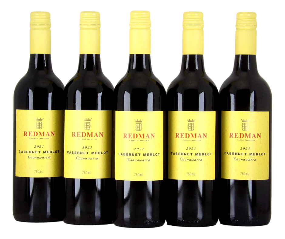 Redman Cabernet Merlot 2021 (5x 750mL)