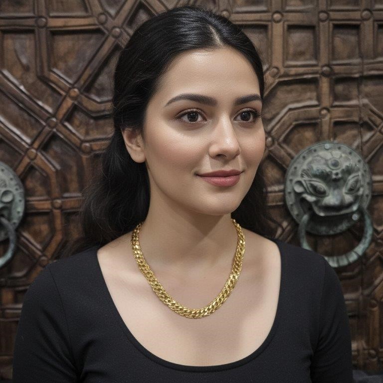 22KGoldFilled/Italy Stamped Solid Heavy Yellow   Chain -54CM-8MM