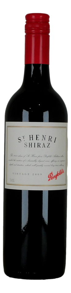 Penfolds St Henri Shiraz 2009 (1x 750mL), SA.