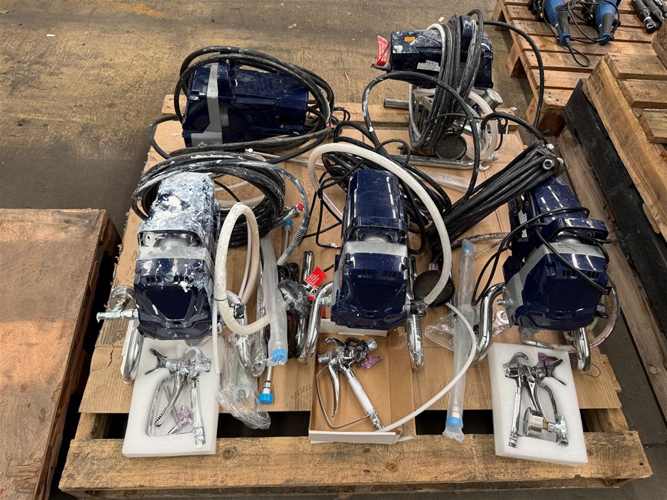 Airless Spray Station 1100W X 5 units