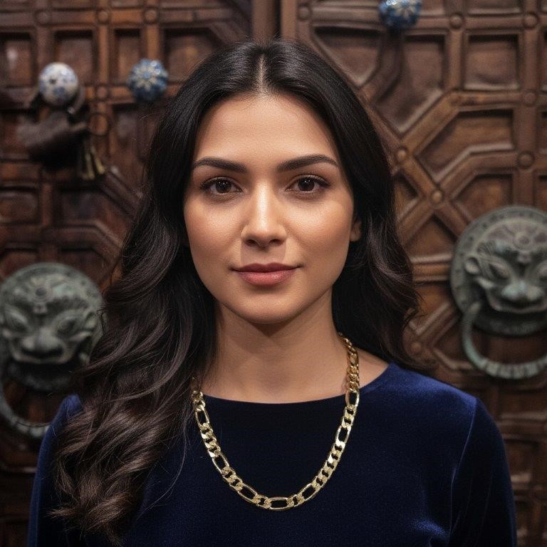 18KGold-filled/Italy Stamped Yellow Gold Filled Figaro Chain -55cm