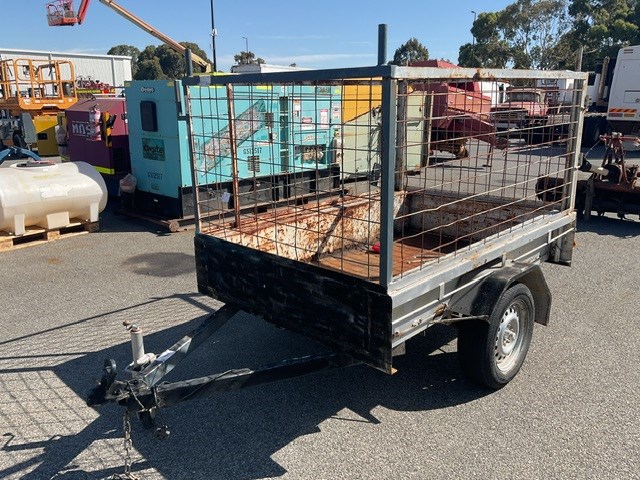 Single Axle Box Trailer