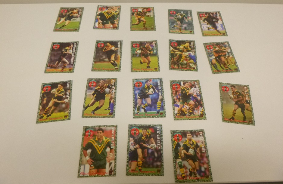 1995 ARL Australian Kangaroo Team Collectors Cards