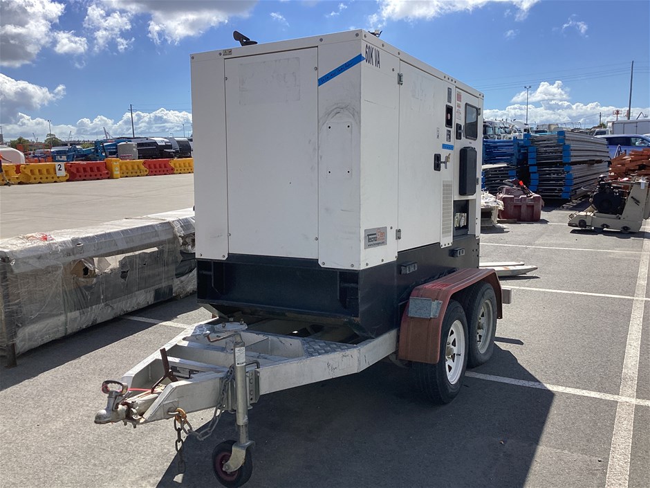 <p>TecnoGen G60 Trailer Mounted Generator</p>