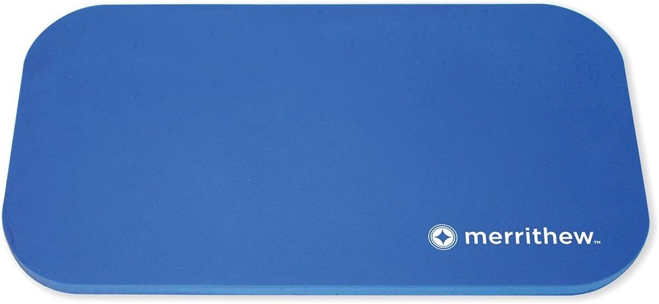 MERRITHEW Eco-Friendly Pilates Pad, Blue (35.6x19.1x1.3 cm)