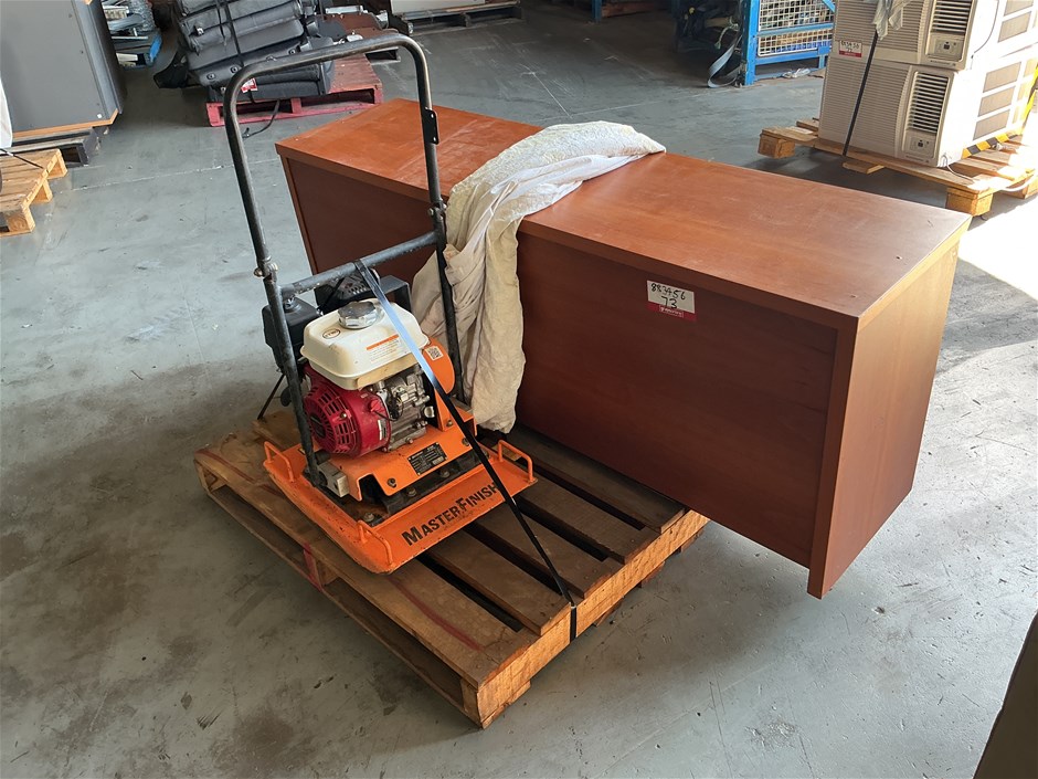 <p>Master Finish Plate Compactor & TV Cabinet/Office Cupboard</p>