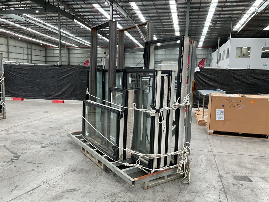 Assorted Alloy Window Frames x 11