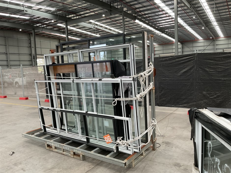 Assorted Alloy Window Frames x 11