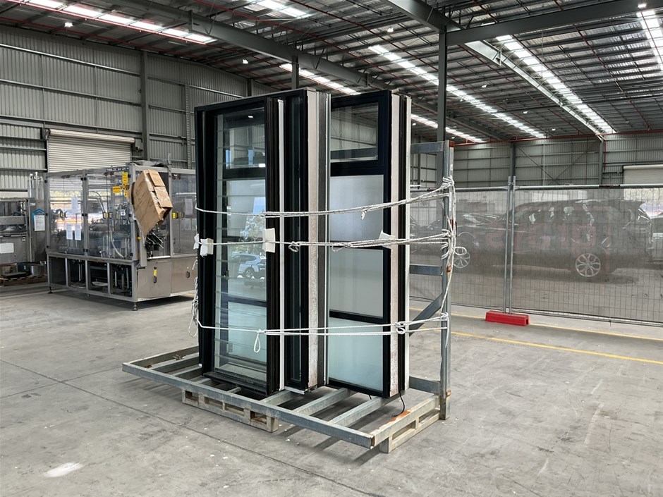 Assorted Alloy Window / Door Frames x 5