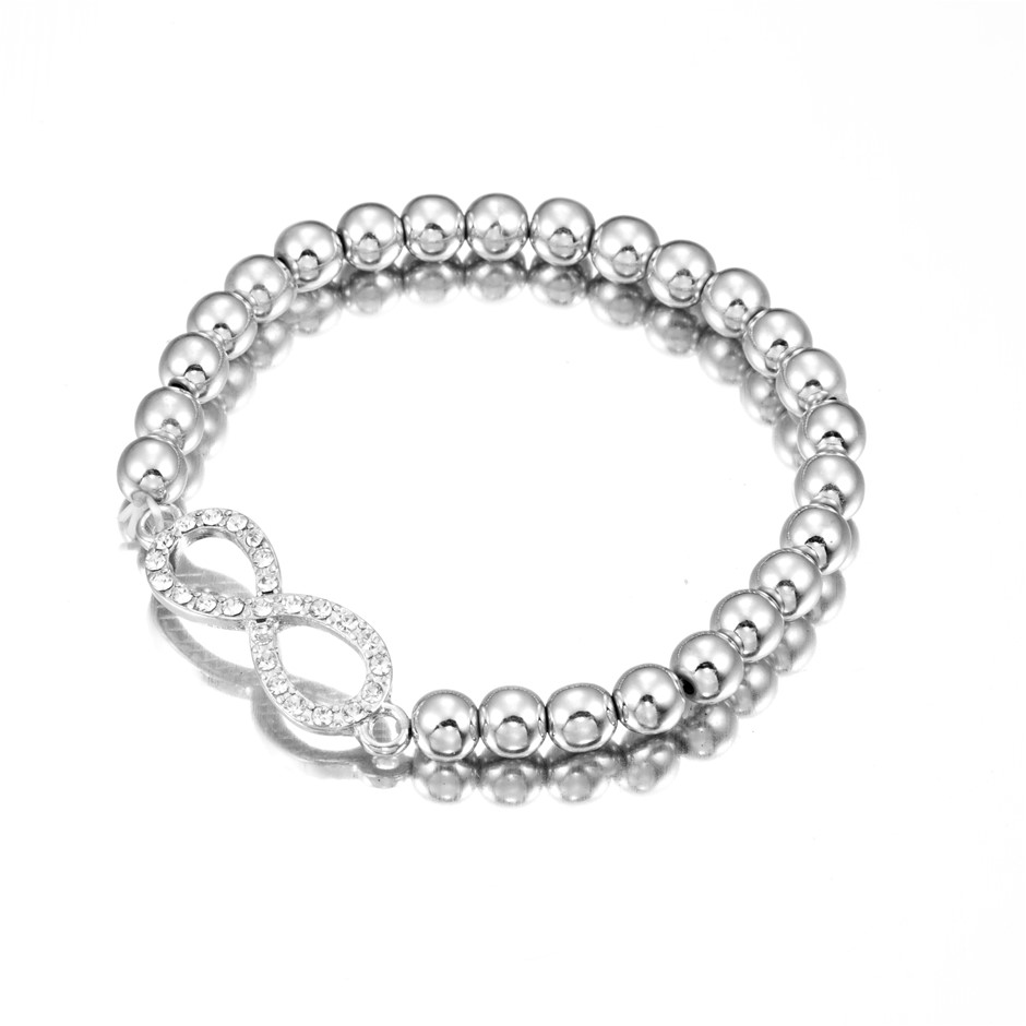 Cute Eternity Beaded Bracelet