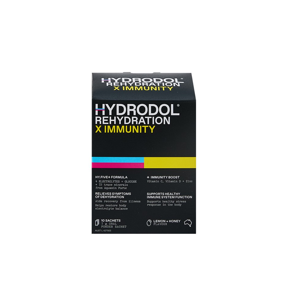 Hydrodol Rehydration X Immunity powder 10 pack