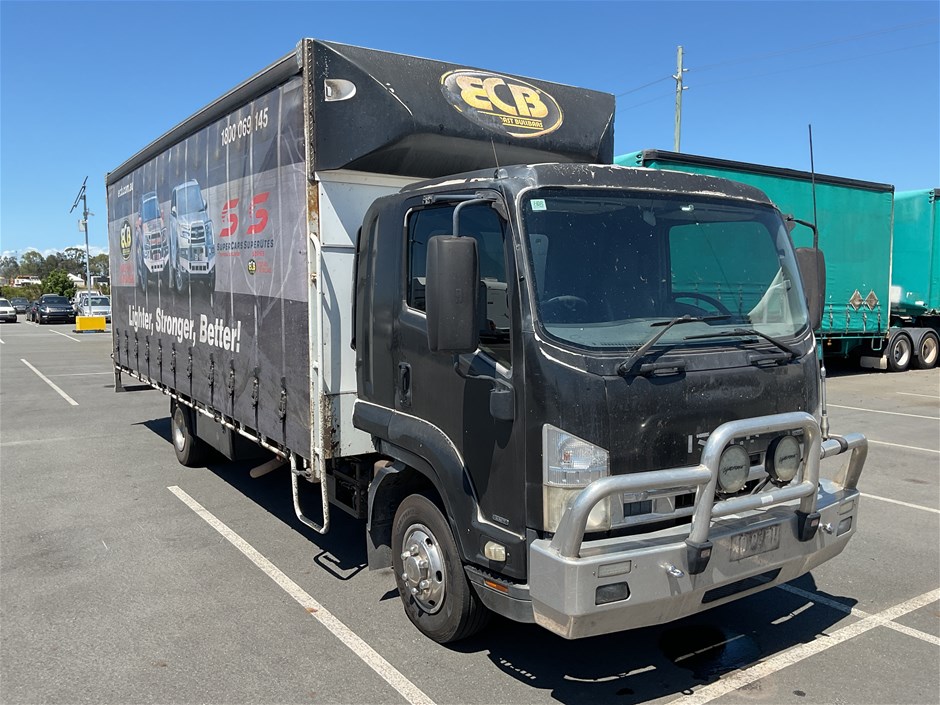 2008 Isuzu FH FRR600 4 x 2 Curtainsider Auto Rigid Truck