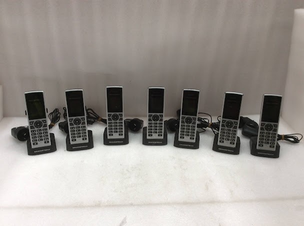 Grandstream DP722 DECT Cordless IP Phone Handset (Lot of 7)