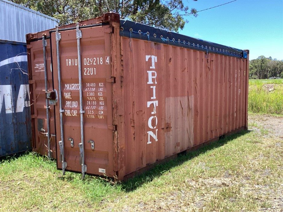20 Foot Container and Contents
