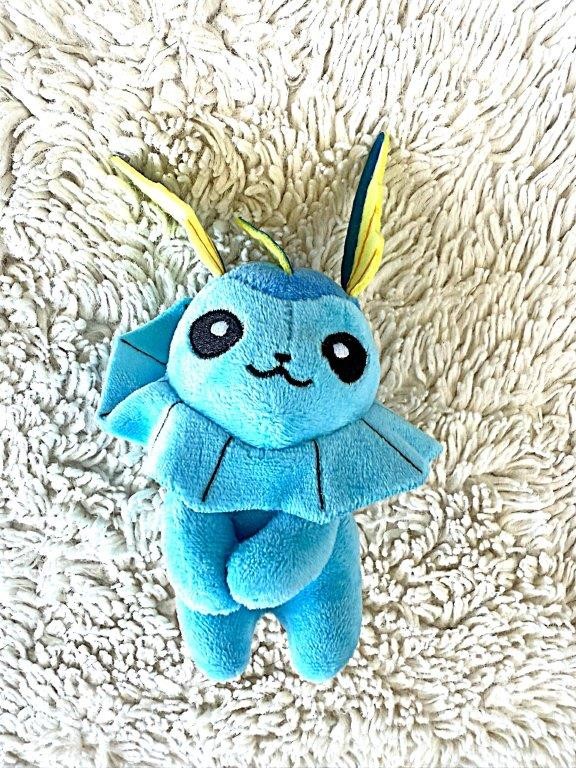 Vaporeon Pokémon Plush Soft Mini Collectible