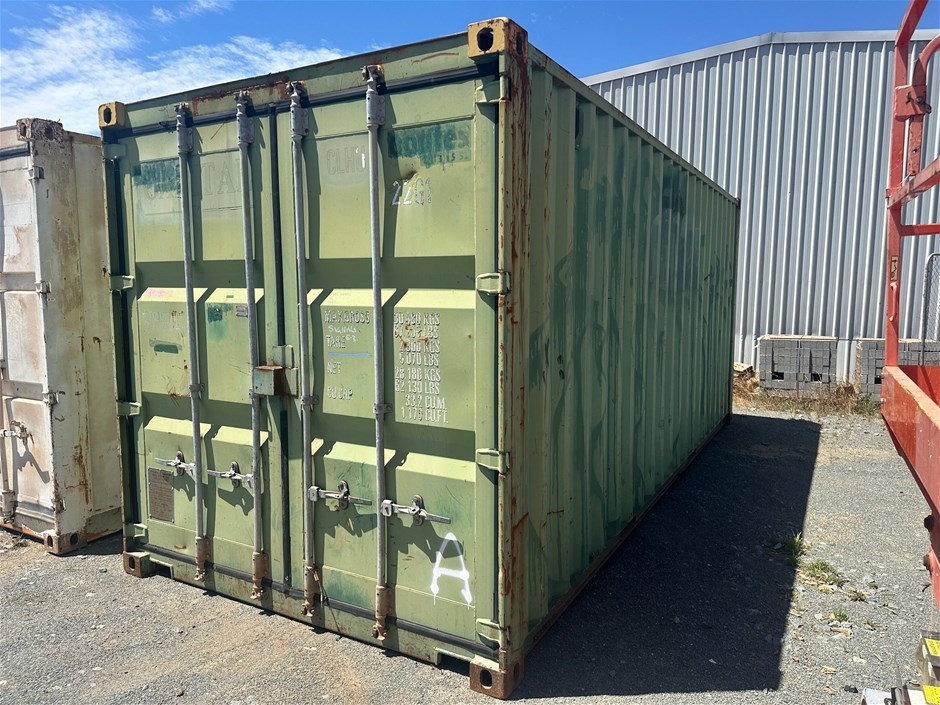 6m x 2.5m x 2.5m approx Shipping Container
