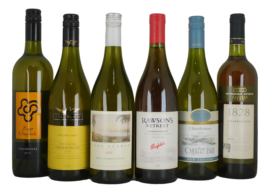Pack of Assorted Chardonnay  (6x 750mL)