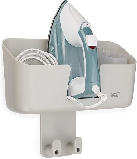 JOSEPH JOSEPH Ironhub Wall Mounted Iron Holder And Jug Storage Organiser Wi
