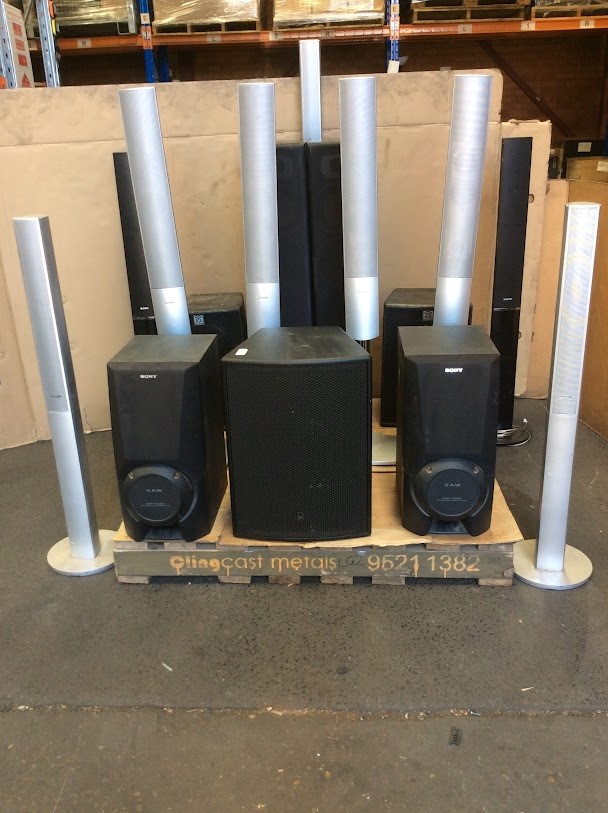 Panasonic SB-FS880/SB-FS878&Sony SS-XB4V&Turbosound TCS-121C&Simba V7F