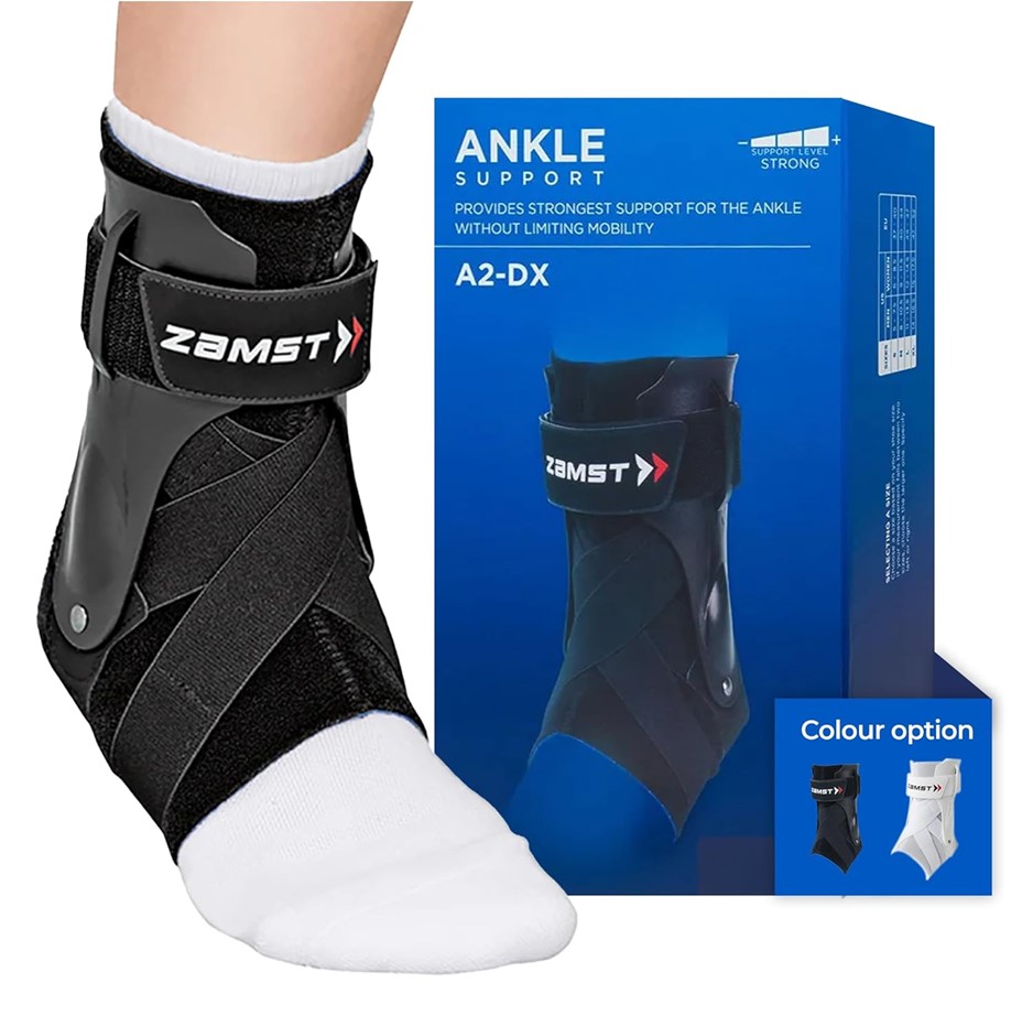 Zamst Ankle Brace Support Stabilizer: A2-DX Mens & Womens Sports Brace for