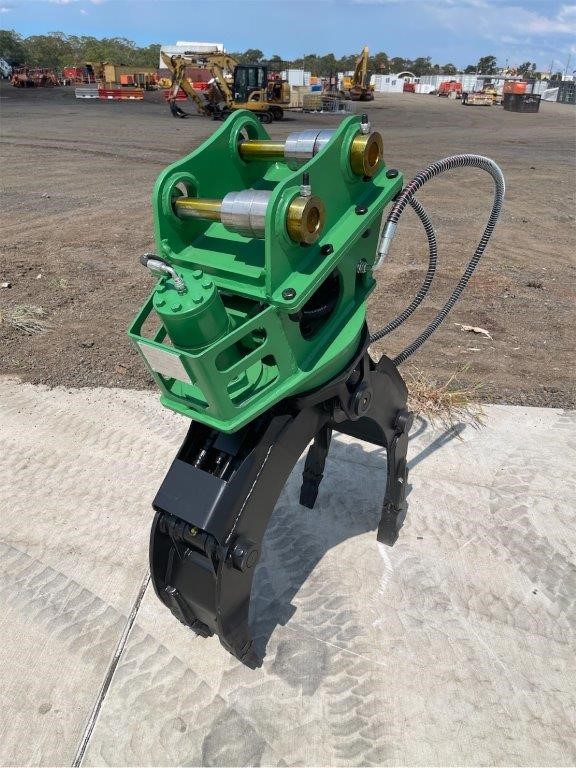 Hydraulic Rotating Grapple Attachment To Suit 3-5T Excavators(Unused)