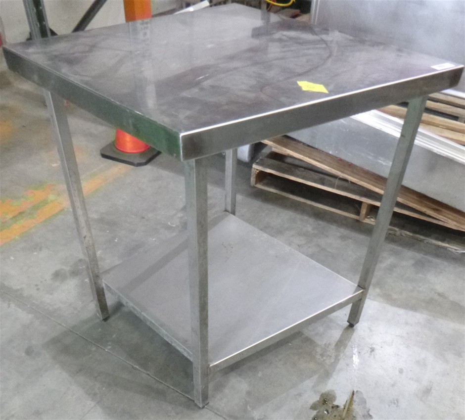 Stainless Steel bench With Under Shelf