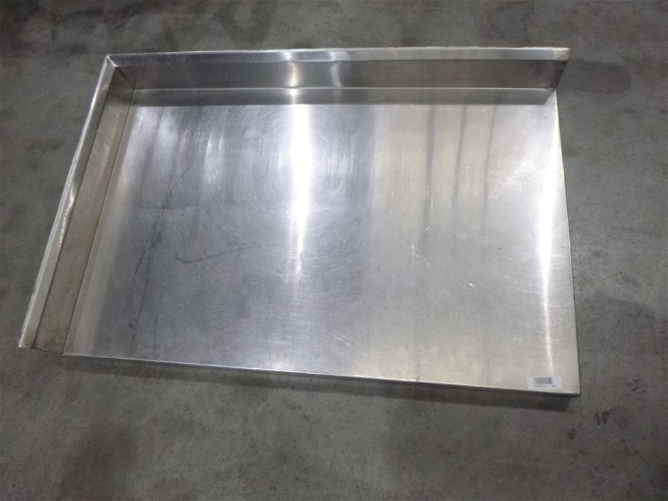 Stainless Steel Corner Bench Top With Splashback