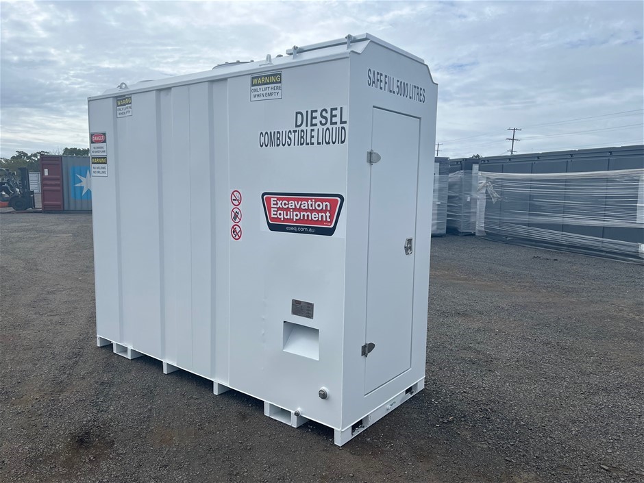 5000L Slimline Self Bunded Fuel tank (Unused)