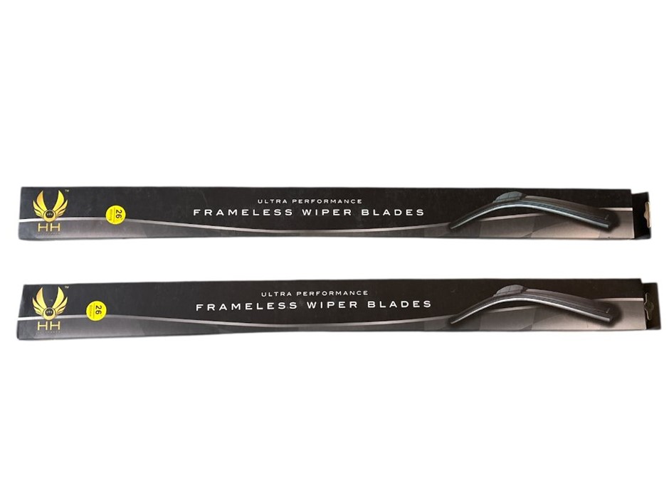 2x Frameless Wiper Blades
