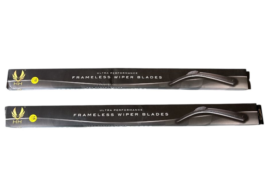 2x Frameless Wiper Blades