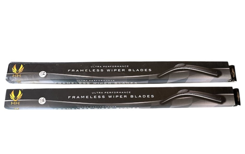 2x Frameless Wiper Blades