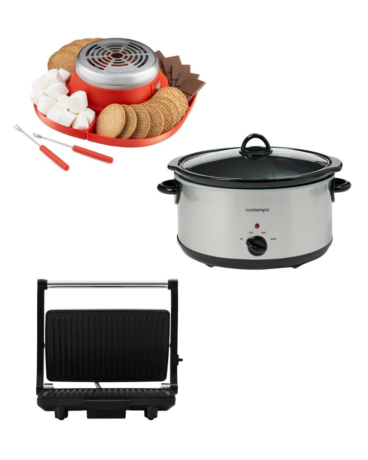 KITCHEN APPLIANCE BUNDLE: PRINETTI Indoor S'mores Maker NB: Minor Use + CON