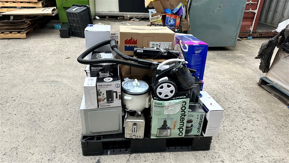 Approx. 25 x Appliances/Electronics (Worth $600+): CONTEMPO Vacuum Cleaner,