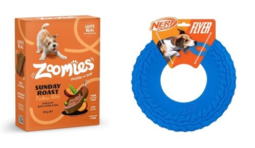 5 x Assorted Pet Products for Dogs, Incl: 1 x BECO Poop Bags (120 pk), 2 x