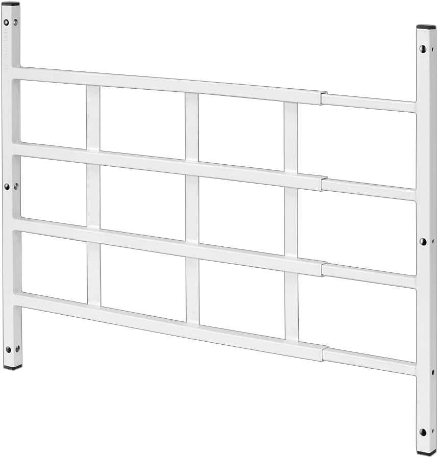 PRIME-LINE Fixed Window Guard, 31 in. - 54 in. x 21-1/2 in., Steel, White,