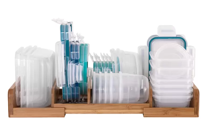 SEVILLE Classics Expandable Cabinet And Pantry Organiser. NB: Damaged packa