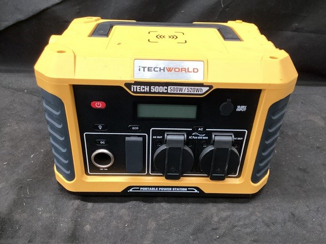ITech 500c 500w/520wh Portable Power Station 