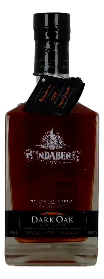 Bundaberg Rum Dark Oak 2012 (3x 700mL), QLD.