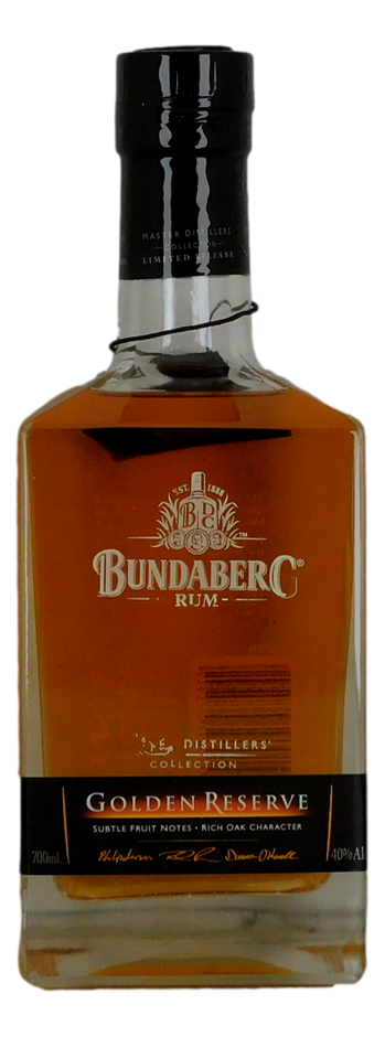 Bundaberg Rum MDC 3 (Golden Reserve) (3x 700mL), QLD.