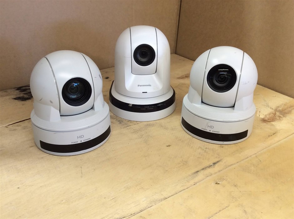 Panasonic AW-HE40HWE Hd Integrated Camera (Lot of 3)