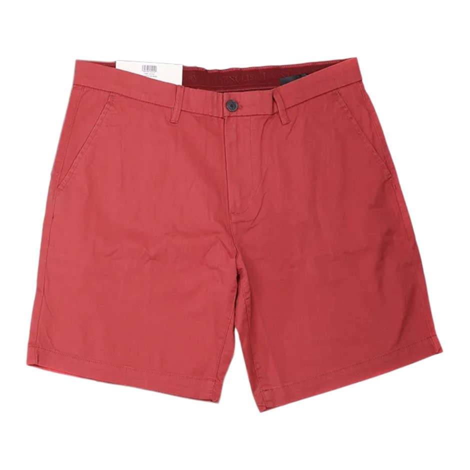 ENGLISH LAUNDRY Men's Breeze Shorts, Size 34, 98% Cotton, Santa Fe Rose (69