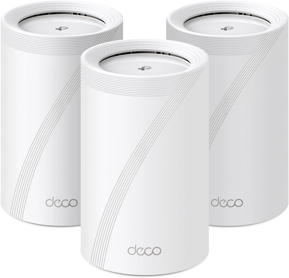 TP-LINK  BE11000 Tri-Band Whole Home Mesh WiFi 7, Deco BE65 (3-pack). NB: U