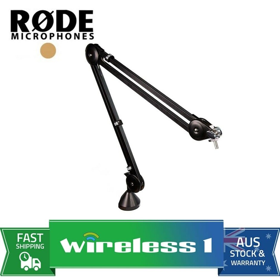 RODE PSA1 Professional Studio Boom Arm. NB: Used, Missing Acessories.