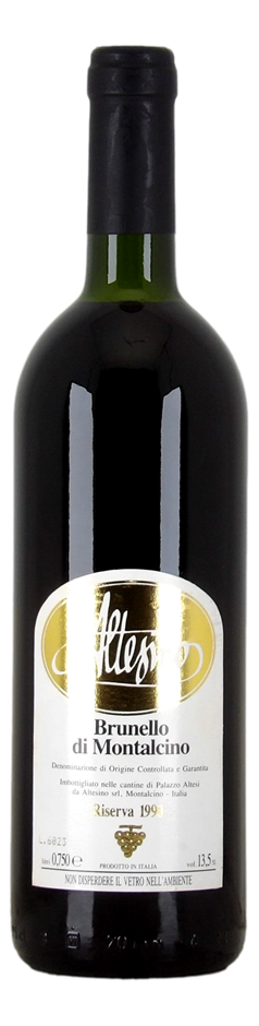 Altesino Riserva  Brunello di Montalcino 1990 (1x 750mL), Italy.