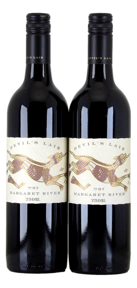 Devil`s Lair Wines Cabernet Sauvignon 2007 (2x 750mL), WA. 