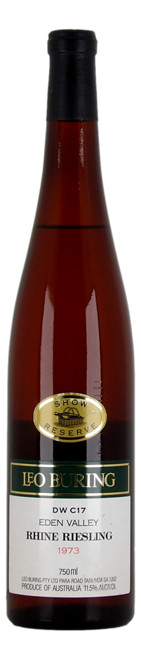 Leo Buring Reserve Bin C17 Reserve Riesling 1973 (1x 750mL), 5* Prov